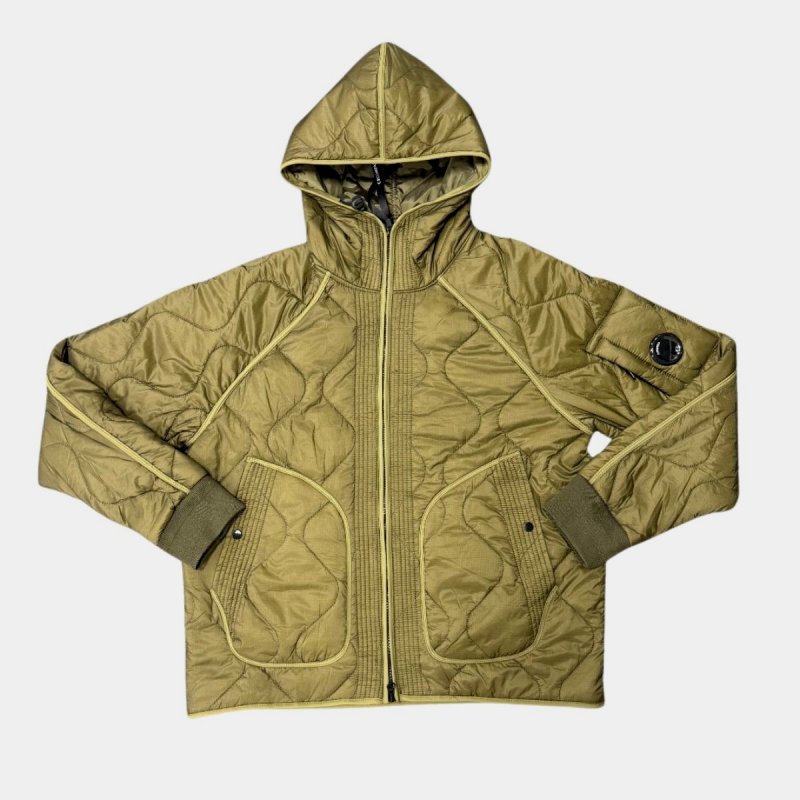 画像4: Quilted hooded insulated down jacket　ユニセックス男女兼用 キルティング フード防寒ダウンジャケット (4)