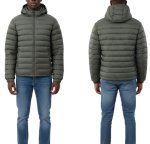 画像8: Short hooded down jacket　ユニセックス男女兼用フーディショート丈ダウンジャケット (8)