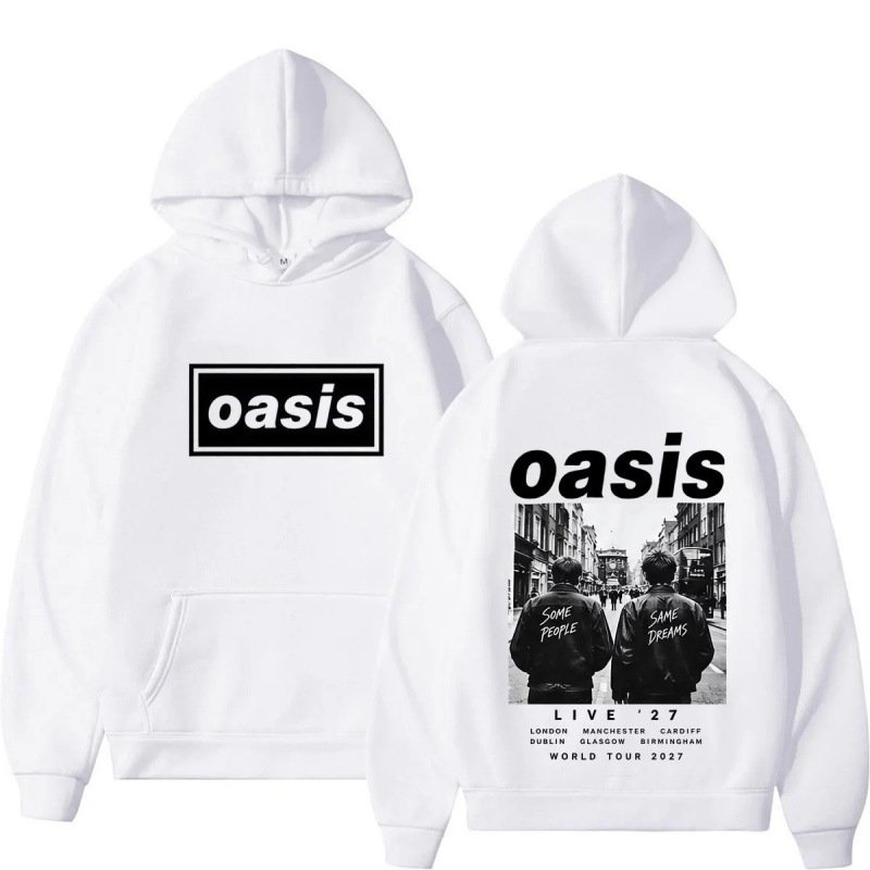 画像7: Oasis rock band hoodie　ユニセックス男女兼用オアシスロックバンドフーディ パーカートレーナー (7)