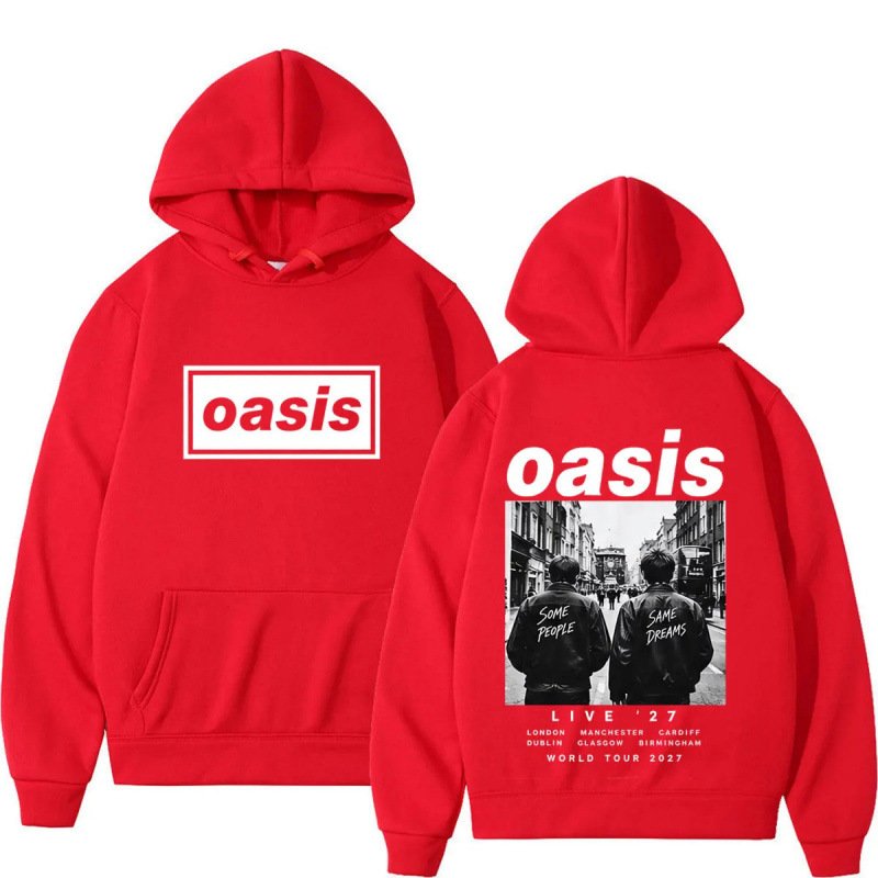 画像8: Oasis rock band hoodie　ユニセックス男女兼用オアシスロックバンドフーディ パーカートレーナー (8)