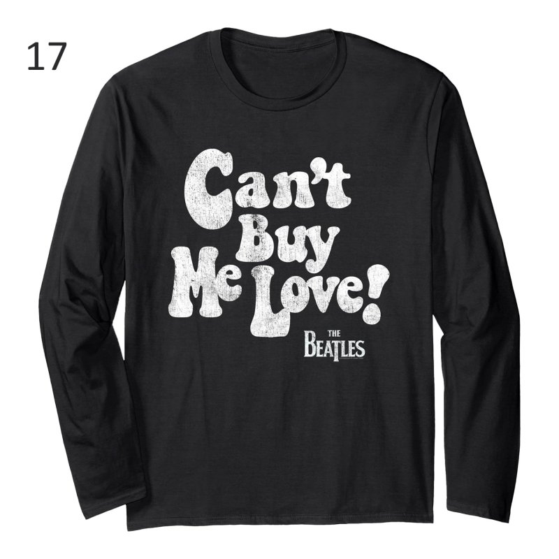 画像18: Unisex Beatles Vintage-Style Long-Sleeve T-Shirt　男女兼用 ビートルズヴィンテージスタイル長袖Tシャツ  (18)