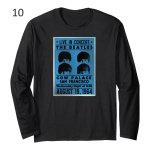 画像11: Unisex Beatles Vintage-Style Long-Sleeve T-Shirt　男女兼用 ビートルズヴィンテージスタイル長袖Tシャツ  (11)