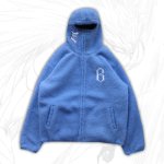 画像2: Heavyweight fleece zip-up hoodie jacketユニセックス男女兼用ヘビーウェイトフリースフーディジップアップジャケット (2)