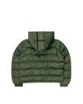 画像3: Zip up gothic style down jacket　ユニセックス男女兼用フーディジップアップゴシック調ダウンジャケット (3)