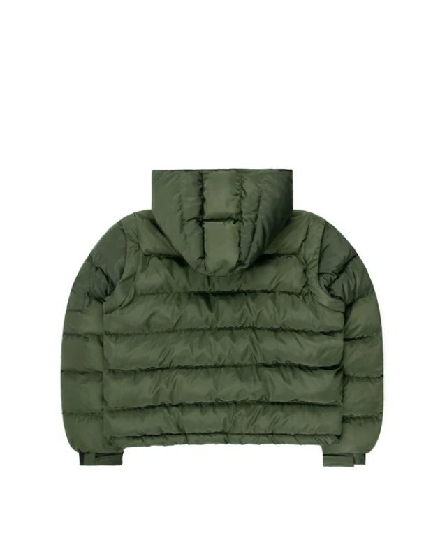 画像3: Zip up gothic style down jacket　ユニセックス男女兼用フーディジップアップゴシック調ダウンジャケット (3)