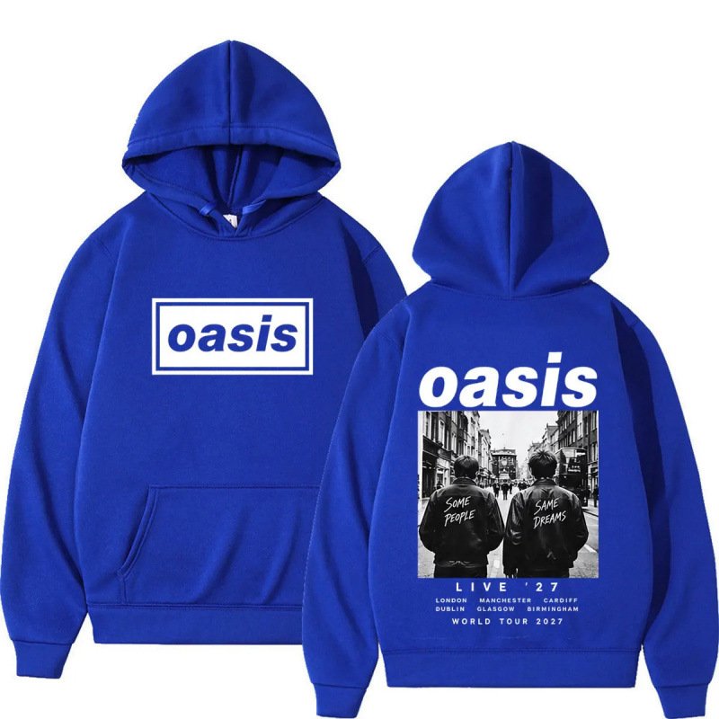 画像5: Oasis rock band hoodie　ユニセックス男女兼用オアシスロックバンドフーディ パーカートレーナー (5)