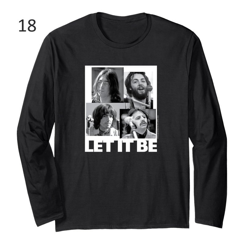 画像19: Unisex Beatles Vintage-Style Long-Sleeve T-Shirt　男女兼用 ビートルズヴィンテージスタイル長袖Tシャツ  (19)