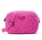 画像2: Fluffy Faux-Fur Small Square Crossbody Camera-Style Bag　 フワフワボアスクエアスモールショルダーポシェットクロスボディーカメラマンバッグ (2)