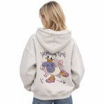画像8: Donald Duck Daisy Duck Pullover Sweat Hoodie ユニセックス男女兼用 ドナルドダック デイジーダック スウェット プルオーバー パーカー トレーナー お揃い オソロ カップル コーデ (8)