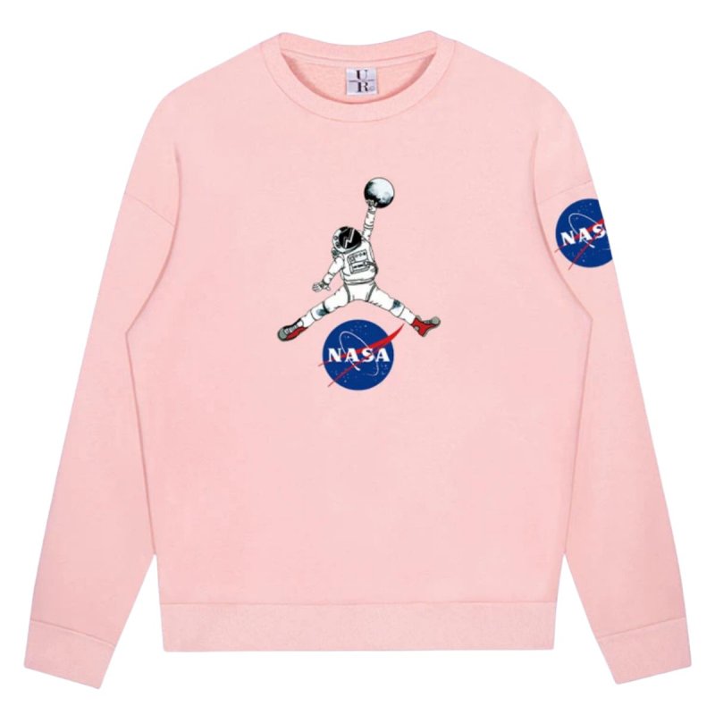画像3: NASA joint Dunk Astronaut sweat shirt ユニセックス 男女兼用 NASA× ダンク 宇宙飛行士 スウェット トレーナー  (3)