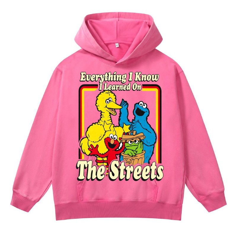 画像5: Sesame Street Pullover Sweat Hoodie ユニセックス男女兼用 セサミストリートフーディ スウェット プルオーバー パーカー  (5)