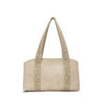 画像2: Studded leather tote shoulder bag スタッズ付きトートショルダーレザーバッグ (2)