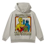 画像4: Sesame Street Pullover Sweat Hoodie ユニセックス男女兼用 セサミストリートフーディ スウェット プルオーバー パーカー  (4)