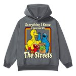 画像2: Sesame Street Pullover Sweat Hoodie ユニセックス男女兼用 セサミストリートフーディ スウェット プルオーバー パーカー  (2)