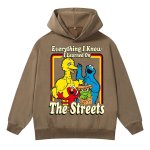 画像3: Sesame Street Pullover Sweat Hoodie ユニセックス男女兼用 セサミストリートフーディ スウェット プルオーバー パーカー  (3)