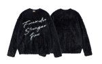 画像4:  Logo Mohair Crewneck Sweater Knit　ユニセックス 男女兼用 ロゴモヘア丸首セーター　ニット (4)