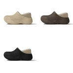 画像4: Unisex boa fleece included Platform shoes slip-on sandals  男女兼用 ユニセックスフリースボア付き軽量厚底クロックシューズローファー (4)