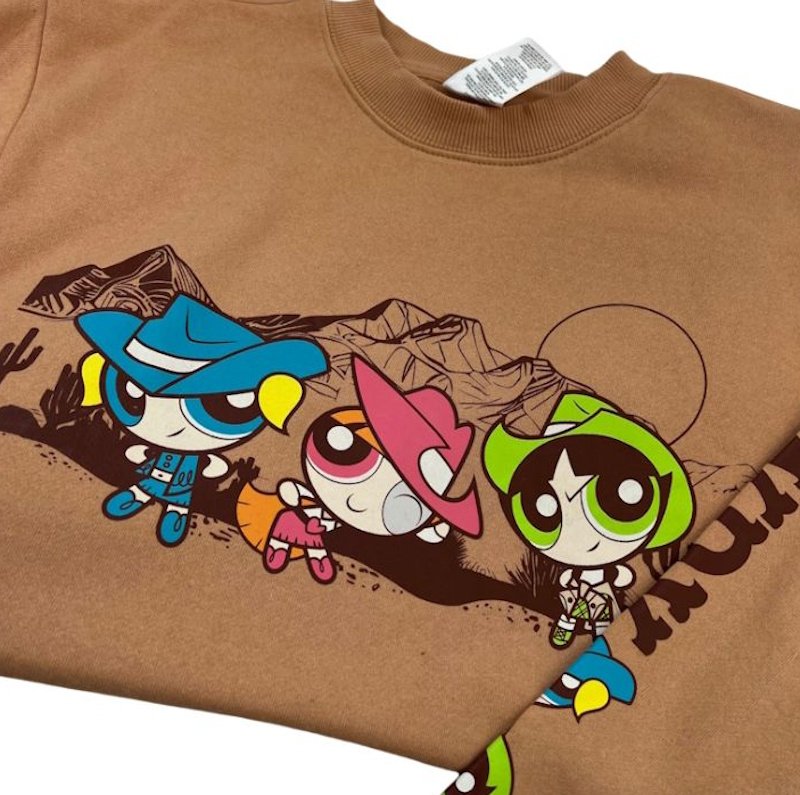 画像2: The Powerpuff Girls long-sleeve sweatshirt　ユニセックス 男女兼用 パワーパフガールズ長袖 スウェット トレーナー  (2)