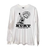 画像1: Unisex Nirvana Vintage-Style Long-Sleeve T-Shirt　男女兼用ニルヴァーナ ヴィンテージスタイル 長袖Tシャツ  (1)