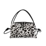 画像3: Leopard-print bowling-style tote/shoulder bag 　レオパードボウリングトートショルダーバッグ (3)