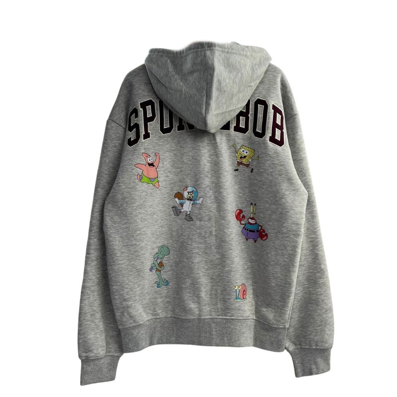 画像2: SpongeBob & Friends 1999 Print Hoodie　ユニセックス男女兼用1999スポンジボブ＆フレンズ スウェット プルオーバー パーカー  (2)