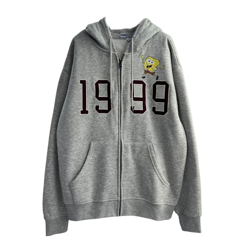 画像3: SpongeBob & Friends 1999 Print Hoodie　ユニセックス男女兼用1999スポンジボブ＆フレンズ スウェット プルオーバー パーカー  (3)