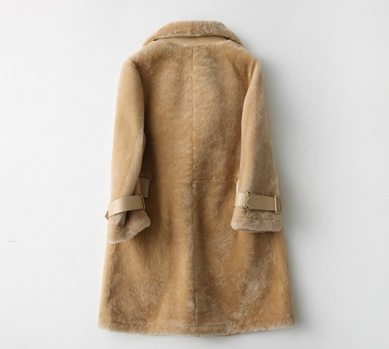 Women Real Sheep Skin Fur Coat Jacket リアルシープスキンムートンコート　ジャケット