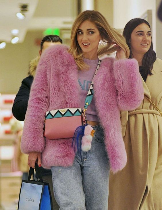 Real Fox Fur Real Fur Pink Coat リアルフォックスファーピンクコート ...