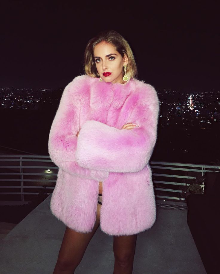Real Fox Fur Real Fur Pink Coat リアルフォックスファーピンクコート 
