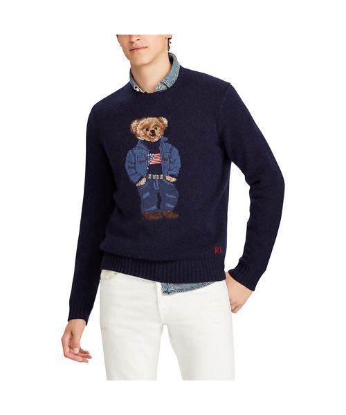 POLO RALPH LAUREN Polo Bear Wool Sweater ラルフローレンPolo ベア