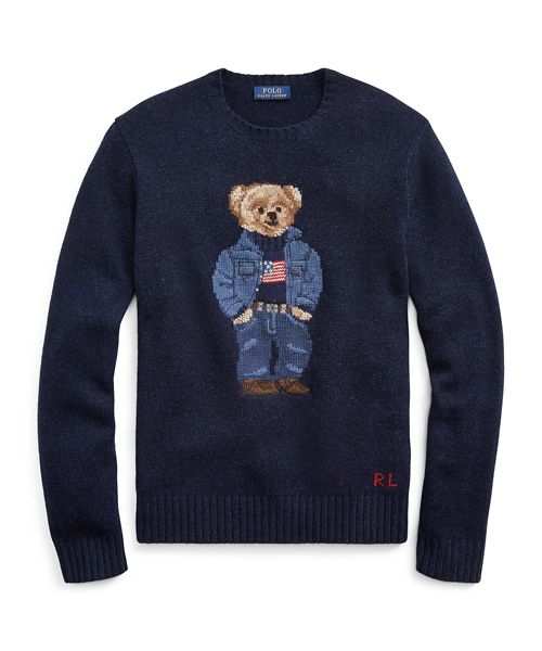 POLO RALPH LAUREN Polo Bear Wool Sweater ラルフローレンPolo ベア セーター