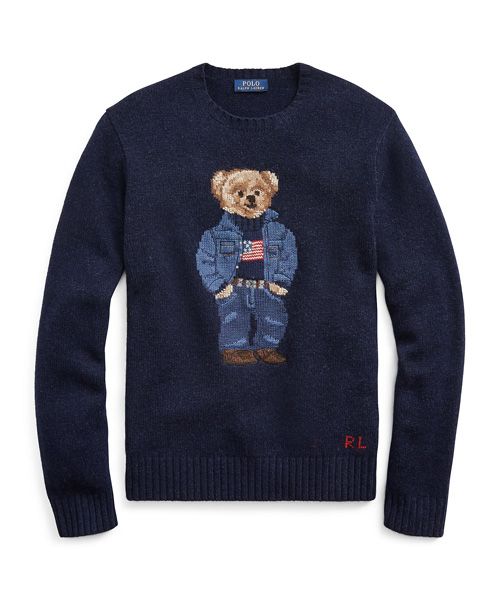 POLO RALPH LAUREN Polo Bear Wool Sweater ラルフローレンPolo ベア