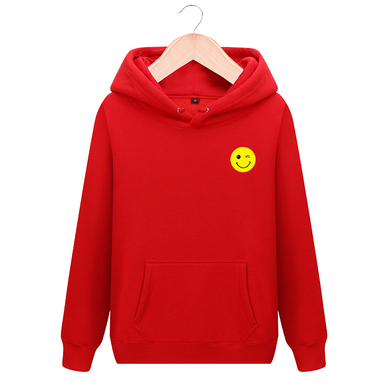 Men S Smile Hoodie Hoodie Sweatshirt スマイル ニコニコマークプリントフーディパーカー スエット 男女兼用