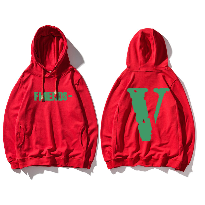 Men's hip hop oversize hooded sweater loose hood Parker Trainer Vロゴフーディパーカー　 スエット　男女兼用