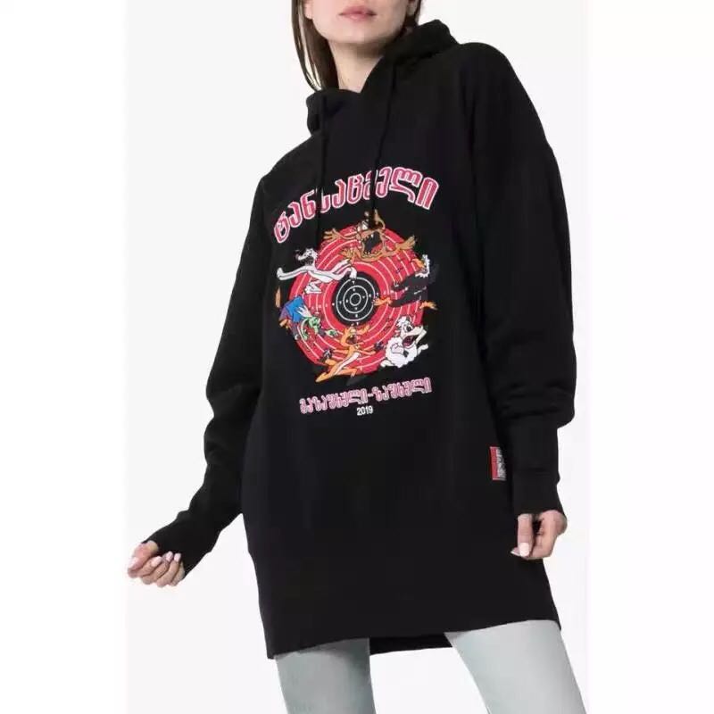 ヴェトモン VETEMENTS カートゥーンフーディパーカー www