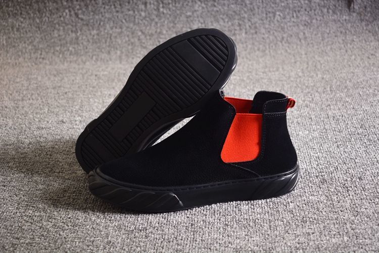 Men's high-cut Side Gore Short Boots sneakers メンズ