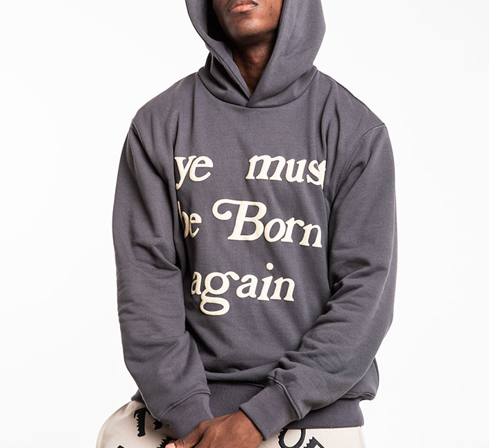 men's high street printing hoodie sweater shirt ユニセックス男女兼用レタープリントフーディー