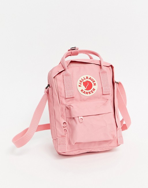 Fjallraven Kanken crossbody sling bag in pink フェールラーベン