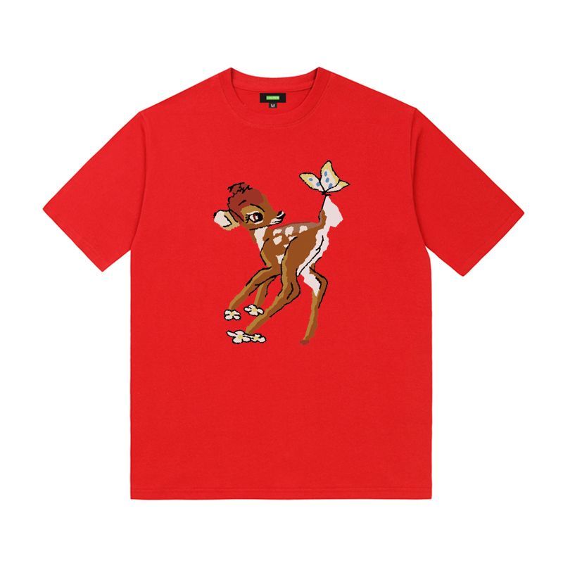 Women's Bambi T-shirt バンビ半袖Tシャツ ユニセックス男女兼用