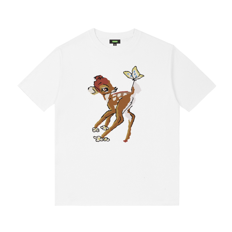 Women's Bambi T-shirt バンビ半袖Tシャツ ユニセックス男女兼用