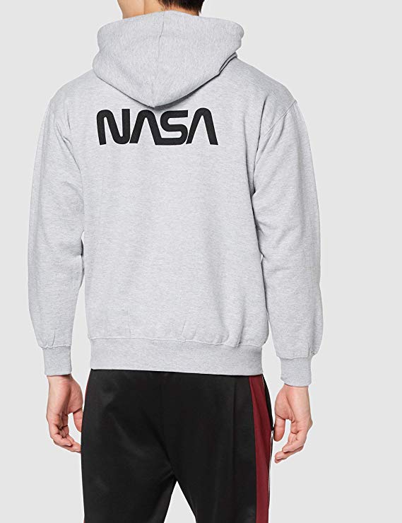 Nasa Men's Circle Logo T-Shirt Pullover Hoody Hooded ナサ サークルロゴTシャツパーカープルオーバー フーディオーバーサイズルミナス フーディプルオーバートップスウェットユニセックス男女兼用