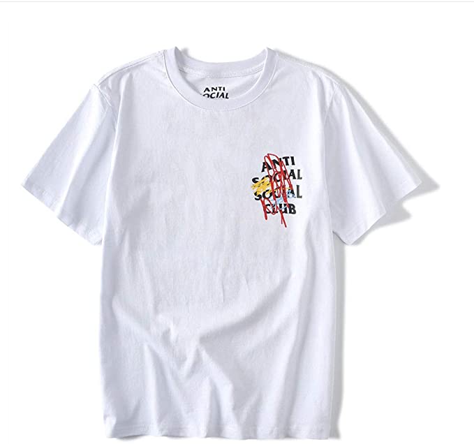 QYS Anti Social Social Club Kanye West ASSC T ShirtShort SleeT Shirt  QYSアンチソーシャルソーシャルクラブ Tシャツユニセックス男女兼用