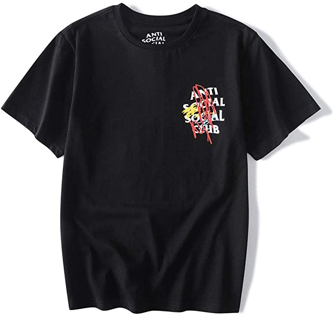QYS Anti Social Social Club Kanye West ASSC T ShirtShort SleeT Shirt