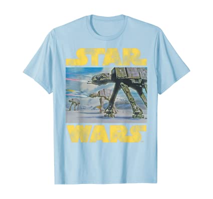 Star Wars Vintage Imperial AT-AT Battle of Hoth T-Shirt スター