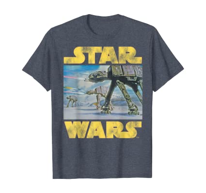 Star Wars Vintage Imperial AT-AT Battle of Hoth T-Shirt 　　 スターウォーズヴィンテージインペリアルAT-ATバトルオブホスTシャツ　ユニセックス男女兼用
