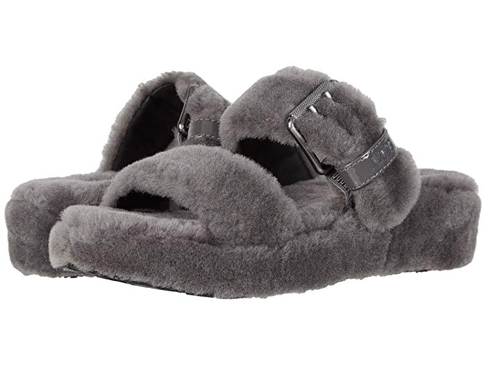 ugg fuzz yeah black