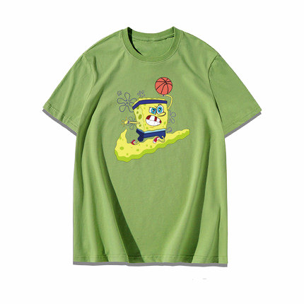 Sponge Bob & Patrick men's short-sleeved T-shirt　  スポンジボブ＆パトリック半袖Ｔシャツユニセックス男女兼用