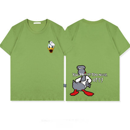 men's Disney Donald Duck joint short-sleeved T-shirt ディズニー