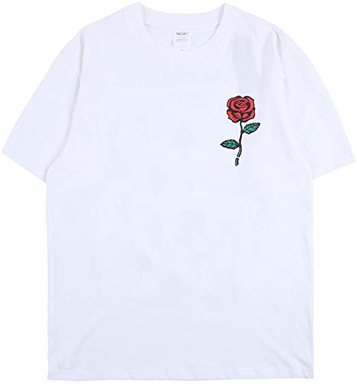 Nagri Asap Yams Red Rose Tshirt Short Sleeve Graphic Hip Hop Russian Letter Print Tee ナグリローズ グラフィックヒップホップロシア文字プリントtシャツ半袖tシャツヒップホップレタープリントグラフィックラップクルーネックtシャツユニセックス 男女兼用 Nagri Asap Yams Red Rose Tshirt Short Sleeve Graphic Hip Hop Russian Letter Print Tee ナグリローズ グラフィックヒップホップロシア文字プリントtシャツ半袖tシャツヒップホップレタープリントグラフィックラップクルーネックtシャツユニセックス 男女兼用