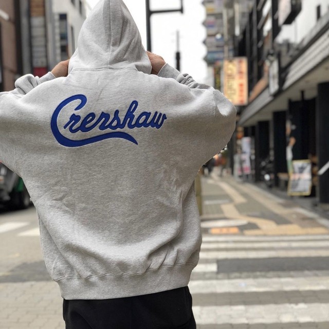 Men's Crenshaw Essentials logo Hoodie Parker sweatshirt メンズ ...